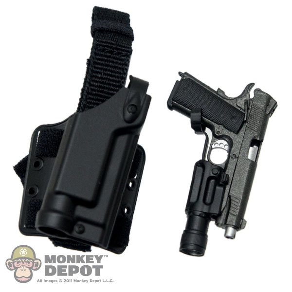 Monkey Depot - Pistol: Soldier Story M1911 Pistol w/ Gun Light