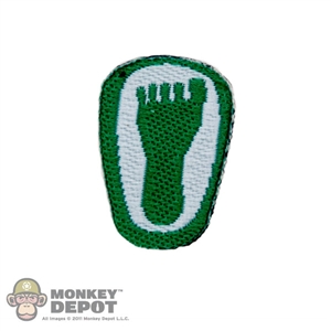 Insignia: Soldier Story PJ Big Green Footprint Patch