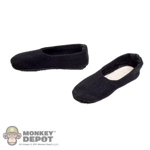 Shoes: Soldier Storry Black Cloth Shoes