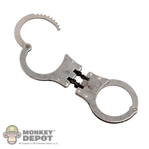 Handcuff: Soldier Story Metal Hinged Double Lock Handcuffs