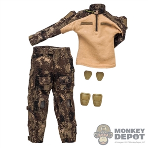 Uniform: Soldier Story Mens ISOF Camo Combat Uniform w/Pads