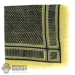 Scarf: Soldier Story Sand/Black Arab Shemagh