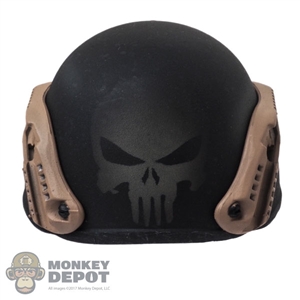 Helmet: Soldier Story Mens MICH 2000 Helmet w/Painted Skull