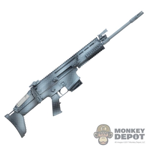 Rifle: Soldier Story FN MK17 SCAR Assault Rifle (Snow Camo)