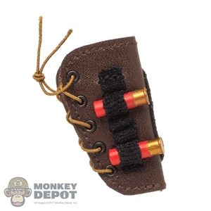 Holster: Soldier Story Brown Leather-Like Holster w/Shotgun Shells