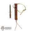 Knife: Soldier Story US WWII M3 Knife w/M6 Leatherlike Scabbard