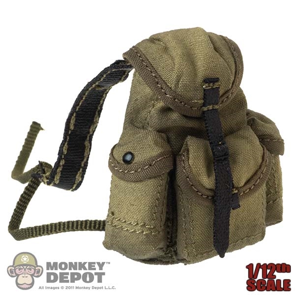 Agents of Shield Logo Army Sport Heavyweight Canvas Backpack Bag in Olive &  White, Small - Walmart.com