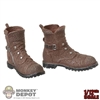 Boots: Soldier Story 1/12 Mens Brown Tactical Boots