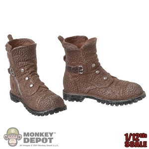 Boots: Soldier Story 1/12 Mens Brown Tactical Boots