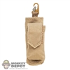 Pouch: Soldier Story Tan Water Bottle Pouch w/Clip