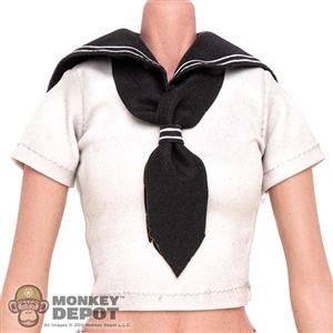 Shirt: Soldier Story Female Sailor Short Sleeve Shirt