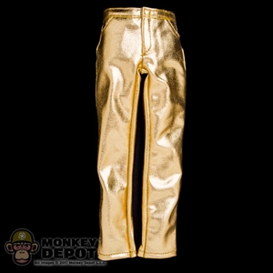 Pants: Storm Collectibles Gold Jeans