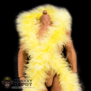 Scarf: Storm Collectibles Yellow Feather Boa