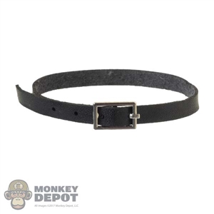 Belt: SW Toys Mens Black Leather-Like Belt