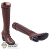 Shoes: SW Toys Female Brown Tall Riding Boots