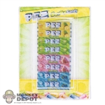 Display: PEZ Sours Candy Blister Pack