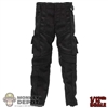 Bottoms: TW Toys 1/12th Men Black Tactical Pants