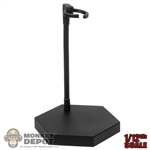 Base: TW Toys 1/12th Black Hexagon Stand w/ Drawer