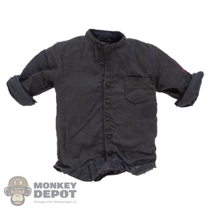 Shirt: ThreeZero Mens Shirt w/Rolled Up Sleeves