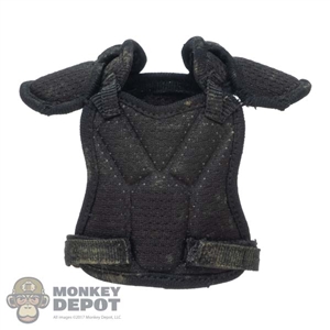 Vest: ThreeZero Female Black Tactical Vest (weathered)