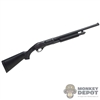 Rifle: ThreeZero Black Remington 870 Shotgun