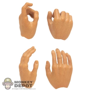 Hands: ThreeZero Mens 4 Piece Hand Set (Left Trigger)