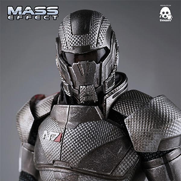 Mass hot Effect Commander Shepard 1/18 scale action figure