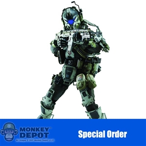 Boxed Figure: ThreeZero TITANFALL IMC Battle Rifle Pilot