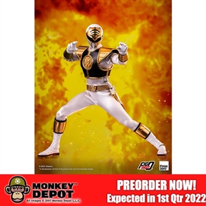 ThreeZero MMPR White Ranger (908846)