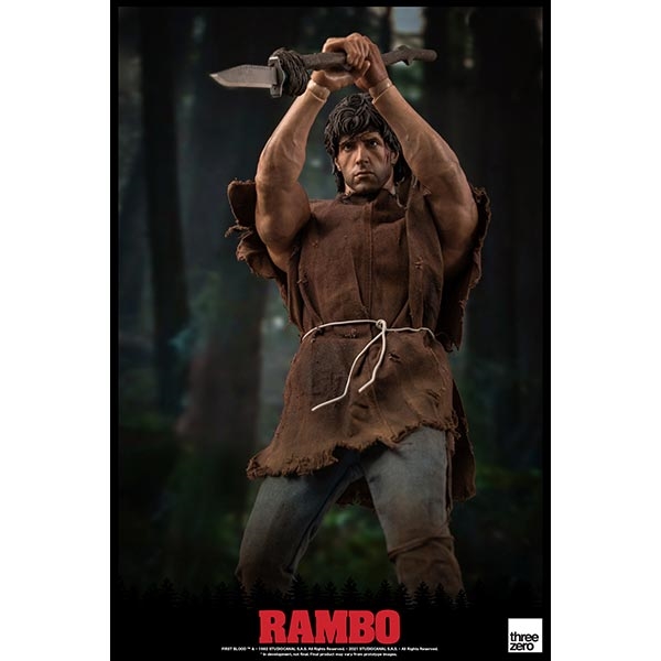 Threezero Rambo First Blood Part II Rambo Figure – Kapow Toys