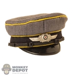 Hat: Ujindou Mens Luftwaffe NCO Visor Cap