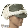 Hat: Ujindou Mens German M43 Winter Fur Cap