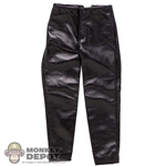 Pants: Ujindou German Panzer Black Leather