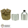 Canteen: Ujindou US WWII M1910 Canteen w/Cover