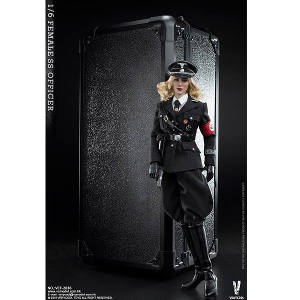 Boxed Figure: Very Cool Female German Officer Action Figure (VCF-2036)