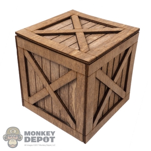 Box: Very Cool Wooden Crate w/Cover