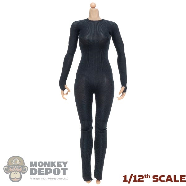 Figure: Very Cool 1:12 Female Body w/Black Bodysuit + Hands (READ NOTES)