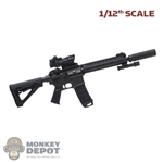 Rifle: Very Cool 1/12 M4 w/ACOG + Silencer