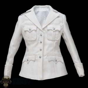 Coat: Very Cool Female White German Tunic