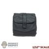 Pouch: Very Cool 1:12 Black Molded Sundries Bag