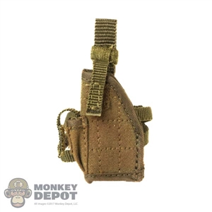 Holster: Very Cool Female Green Drop-Leg Holster (Left) (Weathered)