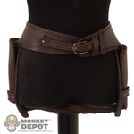 Belt: Very Cool Female Leather-Like  Belt w/Holsters