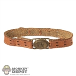 Belt: Very Cool Female Leather-Like Belt w/Gold Buckle