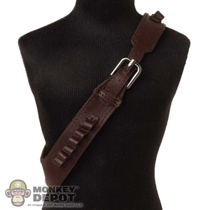 Belt: Very Cool Female Crossbody Leather-Like Bullet Belt