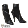 Shoes: Very Cool Female Faux Leather and Suede High Heel Boots
