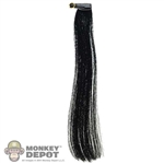 Accessory: Very Cool Black Hair Extension w/ Armband