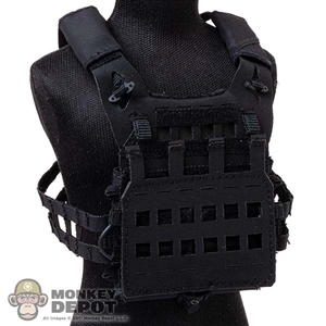 Vest: Very Cool Mens Black Tactical Vest (MOLLE)