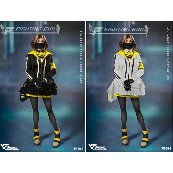 Monkey Depot - Outfit: VF Toys Fighting Girl Female Clothing Set (VF-09)
