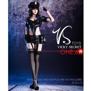 VS Toys COS Black Policewoman Uniform (VST-18XG16A)