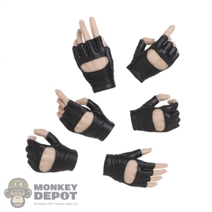 Hands: VS Toys Female Fingerless Molded Gloved Hand Set